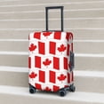 thumbnail image 5 of Uemuo Canada Printed Washable Luggage Cover - Fashion Suitcase Protector Fits 18-32 Inch Luggage -Small, 5 of 9