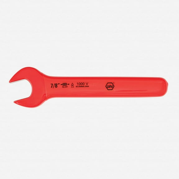 Wiha 20147 1" Insulated Open End Wrench