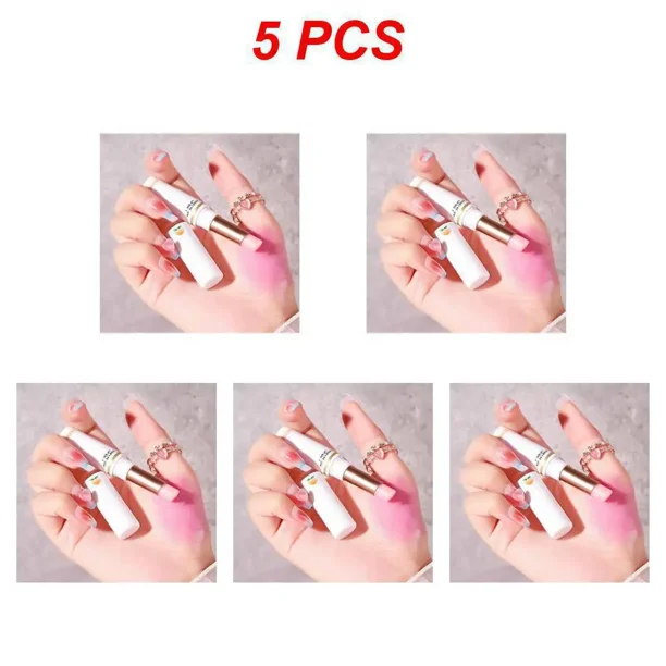 Heallor-Bálsamo labial 1/2/3/5 piezas, nutritivo, cuidado de los labios, maquillaje, imprimación de labios, lápiz labial antiagrietado, Cosméticos de belleza hidratante y H