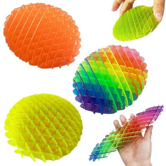 Mini Fidget Toys 3 piezas-Fidget Worm Toy Alivio del estrés Fidget Toys para niños y adultos Juguetes de malla elástica Sensorial Slug Fidget Toy Resistencia Fidget Toys Juguetes para aliviar la ansie
