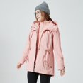 thumbnail image 4 of Chaqueta de longitud media tres en uno de dos piezas a prueba de viento, cálida, de moda, traje de montañismo, traje de esquí resistente al frío, de moda, 4 of 6