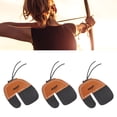thumbnail image 1 of Protector de tiro con arco lengüetas de dedo de tiro con arco de ajuste perfecto 3 piezas para disparar ANGGREK Otros, 1 of 8