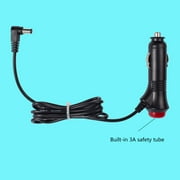 YIGZYCN DC 5.5x2.1mm Car Cigarette Lighter Power Adapter Cable with 90-Degree Bend