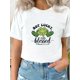 thumbnail image 1 of Women's "Not Lucky Simply Blessed" St. Patrick's Day T-Shirt - Black, Clover and Leopard Print, Breathable Round Neck Short Sleeve Tee - Ideal for Outdoor Sports & Travel Tee For Adult, Men, Women, T, 1 of 7