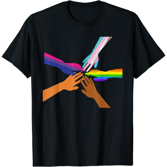 LGBTQ Support Gay Pride Rainbow Transgender Flag LGBTQ T-Shirt