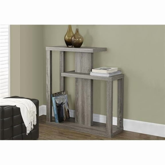 32 in. Dark Taupe Hall Console Accent Table
