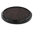 thumbnail image 2 of Tambor mudo Tambor silencioso para practicar la batería Placa de percusión portátil negro, 2 of 9