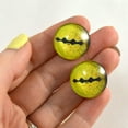 thumbnail image 2 of Yellow Snake Reptile Glass Eyes, 2 of 7