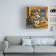 thumbnail image 3 of Ruth Sanderson 'Santa's Workshop' Canvas Art, 3 of 3