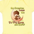 thumbnail image 4 of Inktastic My Grandma Loves Me to the Moon and Back Boys or Girls Baby Bodysuit, 4 of 5