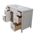 thumbnail image 4 of The Modern Look of a 48-Inch Bathroom Vanity in Cement Gray - IB Tools, 4 of 4