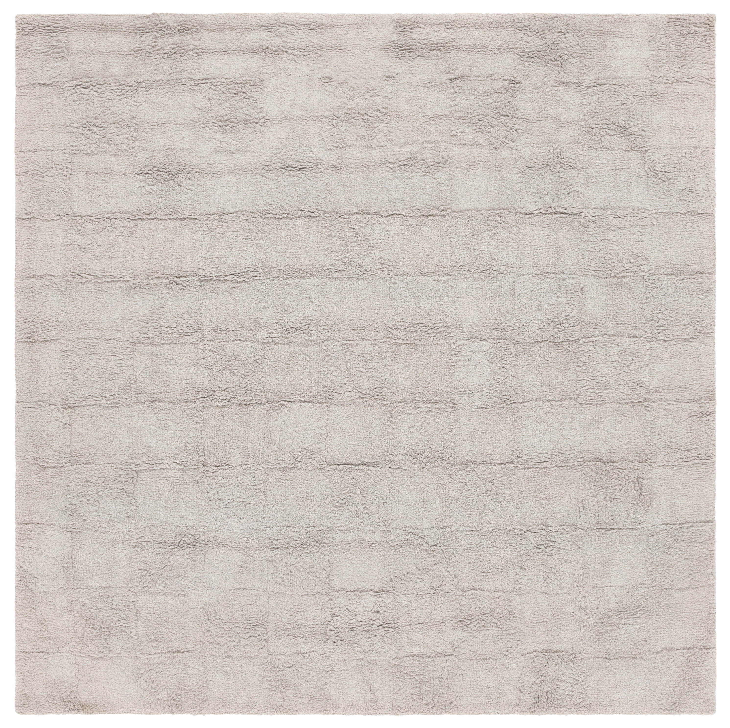 Safavieh Easy Care Coty Checkered Area Rug, Gray, 6' x 6' Square