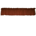 thumbnail image 4 of Solid Poplin Window Valance 58" Wide Copper Rust, 4 of 4