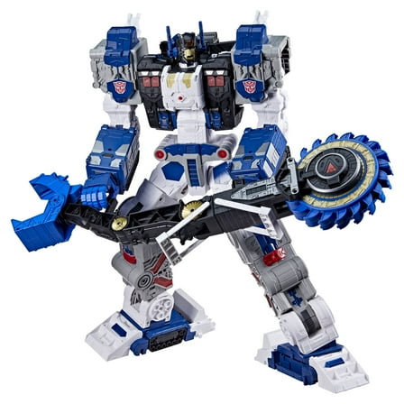 Transformers Generations Legacy Series Titan Cybertron Universe Metroplex Action Figure