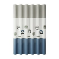 ACDANC Shower Curtain,Thick EVA Material Bathroom Decor Sets,Opaque Design Beach Shower Curtain