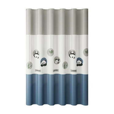 ACDANC Shower Curtain,Thick EVA Material Bathroom Decor Sets,Opaque Design Beach Shower Curtain