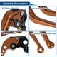 thumbnail image 4 of Palancas de freno y embrague cortas para Ducati Hypermotard 796 2010-2012, ajustables en 6 posiciones, palanca de freno de motocicleta de aleación de aluminio, naranja sólido, 1 par, 4 of 6