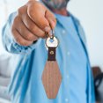 thumbnail image 4 of HOMEMAXS MultiUse Keychain Blank Wooden Diy Keychain Engravable Label Pendant Keychain Elegant Wooden Keychain Diy Keychain Blank, 4 of 8