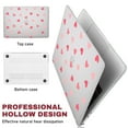 thumbnail image 3 of ASTRAEA For MacBook Air 13 inch Case 2025-2022 M4 A3240 M3 A3113 M2 A2681, Pattern Hard Shell Case + Keyboard Cover + Screen Protector, Heart, 3 of 8