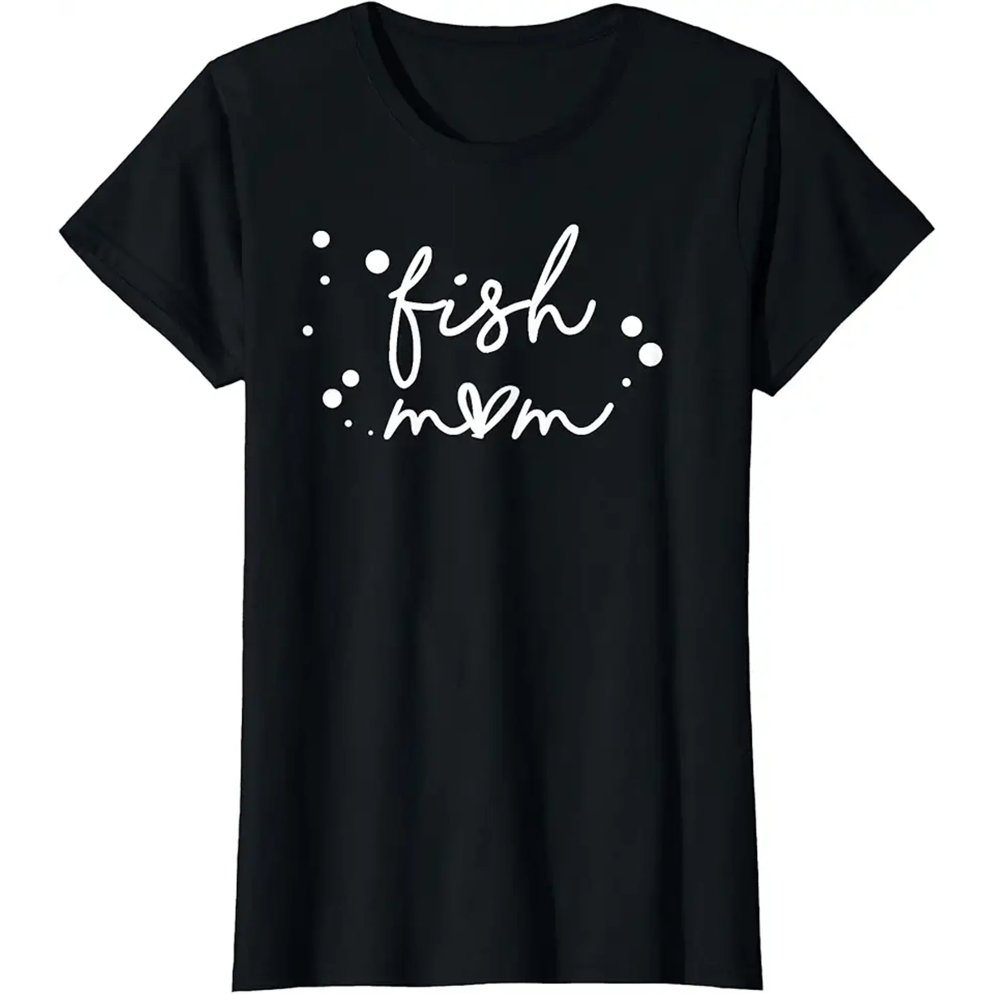 Fish Mom Aquarium Keeper Pet Lover Womens T-Shirt