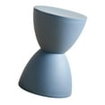 thumbnail image 1 of Siruishop Small Round Foot Stool Change Shoe Stool Modern Compact Seat Decorative Children Gray Blue, 1 of 8