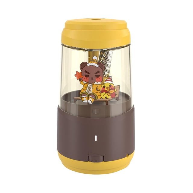 Lipstore Electric Pencil Sharpener,Super Sharp,Pencil Sharpener for 6.5-9.5mm Pencils Brown