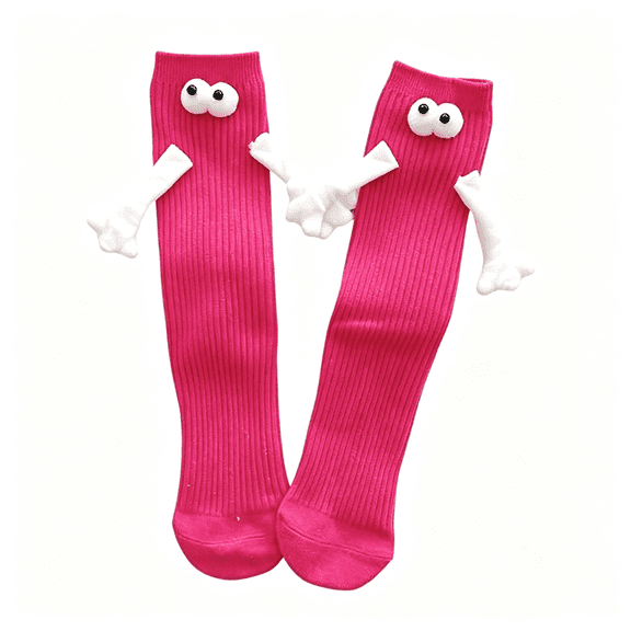 OQRKI Crazy Silly Holding Hands Socks for Kids Friends Teens Girls Boys Cool Funny Christmas Gifts Stocking Stuffers Funny Socks for Toddlers