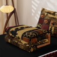 thumbnail image 5 of Homewish Patchwork Cabin Patchwork Zipper Queen Comforter Set with Fitted Sheet and 2 Pillowcases,Rustic Wild Deer Print Zipper Bedding Set For Boys,Black Reversible,4pcs, 5 of 7