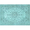 thumbnail image 1 of Ahgly Company Indoor Rectangle Persian Light Blue Traditional Area Rugs, 3' x 5', 1 of 4