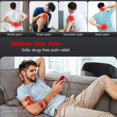 thumbnail image 4 of Estimulador muscular TENS 3 en 1 BESTEK, masajeador TENS recargable de doble canal con 60 programas para aliviar el dolor, 20 intensidades, 20 electrodos TENS y bolsa de almacenamiento antipolvo., 4 of 5