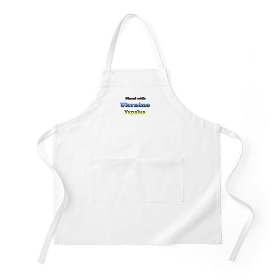 CafePress - Ukraine - Kitchen Apron with Pockets, Grilling Apron, Baking Apron