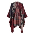 thumbnail image 3 of Qarigey Abrigo para el cuello Bufanda de invierno Ponchos cálidos Diseño engrosado Manta multifuncional Acrílico Suministros para mujeres Mantón Accesorios de disfraces Tipo 3 Qarigey AP007116-03, 3 of 6