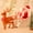 A, variant on Vikszoy Car Toys Clearance! Christmas Music Milu Deer Sled Toy Car Get In The Holiday Spirit With This Electric Santa Claus Reindeer Toy Wonderful Christmas Gift To Children