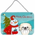 thumbnail image 5 of Carolines Treasures BB1828DS812 Snowman With Maltese Wall and Door Hanging Prints, 5 of 7