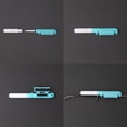 thumbnail image 3 of PinesC Fishing Glow Sticks LED Night Fishing Strike Alert Glow Stick Bite Alarm, Battery Included (Cyan), 3 of 4