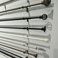 SPRING PARK Adjustable Iron Hang Center Support Curtain Rod Bracket