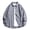 Gray, variant on Men's 100% Cotton Oversized Button Down Shacket, Long Sleeve Work Shirt Jacket with Dual Chest Pockets, Casual Loose Fit Shirts for Men M‑4XL