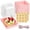 Pink-20, variant on NTGFU 50 Pack Small Charcuterie Boxes with Clear Lids, To Go Paper Dessert Boxes Bakery Boxes, 5 Inches Disposable Food Containers for Cookies, Cupcakes, Slice Cakes, Strawberries ,Brown-50