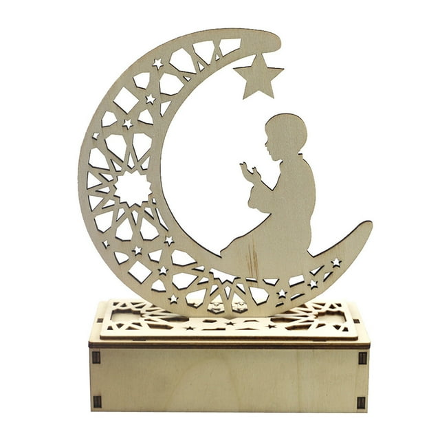 LED Light Decor Home Office Desktop ornament LED LED Lamp Ornament Festival Wooden Table Decoration, JM01831