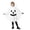 White, variant on Teen Boys Halloween Outfit Unisex Ghost Face Costume Kids Hooded Cape Halloween Party Outfit Costumes for Kids Boys 10-12 Years