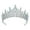 Grey, variant on LSQii Gold Crown for Women Happy Birthday Princess Party Decorations Crystal Rhinestone Queen Tiaras Headband Photo Props Decoration & Gift Beige