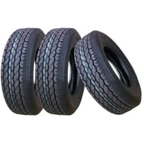 Free Country New Trailer Tire ST205/75D15 15" F78-15 Bias 6PR 11021, Set 3