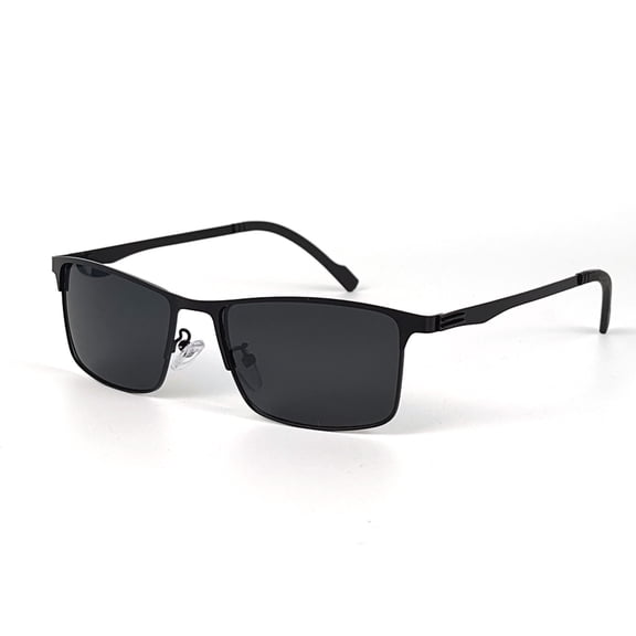 Driving Sunglasses UV400 Protection Metal Frame TAC Lenses Box Design Chain Accent Yellow Lens Night Vision UV