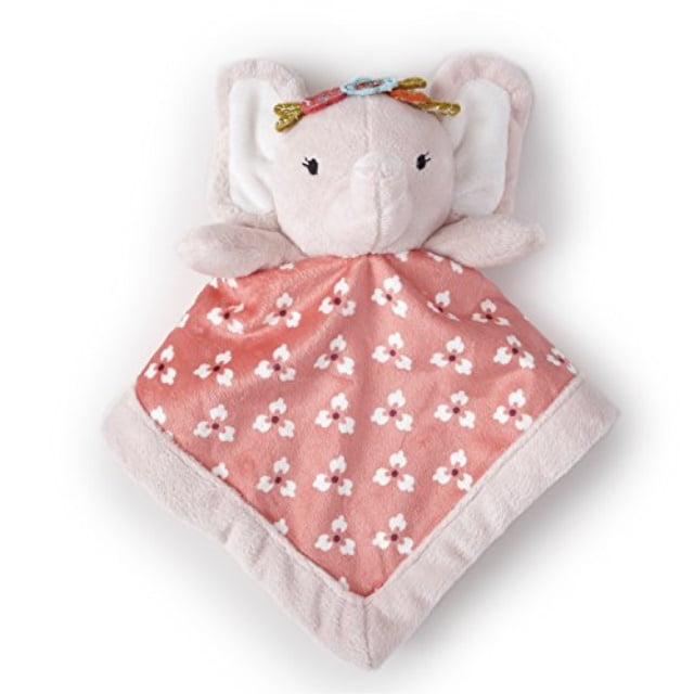 levtex home baby pink elephant security blanket - Walmart.com - Walmart.com