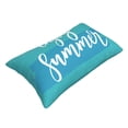 thumbnail image 3 of Kll Enjoy Summer Pillow Covers Envelope Closure,Super Soft And Cozy Fuzzy Fleece Pillow Case Cover 14"X20", 3 of 9