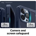 thumbnail image 5 of elago Armor Compatible with iPhone 13 Pro Case 6.1 Inch - Heavy-Duty Protective Case, Carbon Fiber Texture, Tough Rugged Design, Shockproof Bumper Cover, Premium TPU (Jean Indigo), 5 of 5