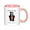 Pink-1, variant on Holy Grail Black Knight Classic Film Character Mug 11oz - Home & Office Use, Comedy Fan Gift(White)