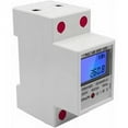 thumbnail image 4 of Indicador de consumo de energía, medidor EDF, medidor de energía monofásico de riel DIN, 5-80 A, 220 V, 50 Hz, medidor electrónico de KWh con pantalla digital retroiluminada LCD DDM15SD,, 4 of 5