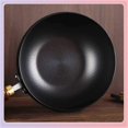 thumbnail image 2 of Cast Iron Pan - Iron Wood Cookware |  Non-Stick Hand-Forged Japanese Frying Pan With Lid, Flat Bottom, Naturals Cooking, 2 of 9
