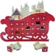 thumbnail image 5 of 24 Day Red Sled Shape Christmas Countdown Calendar Stylish Desktop Crafts Decor for Home Bedroom, 5 of 5